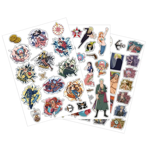 One Piece cserélhető matricakészlet
