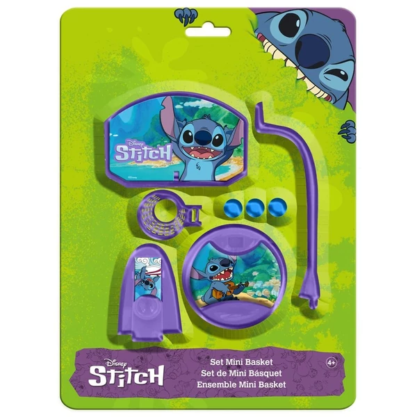 Disney Stitch mini kosárlabda szett