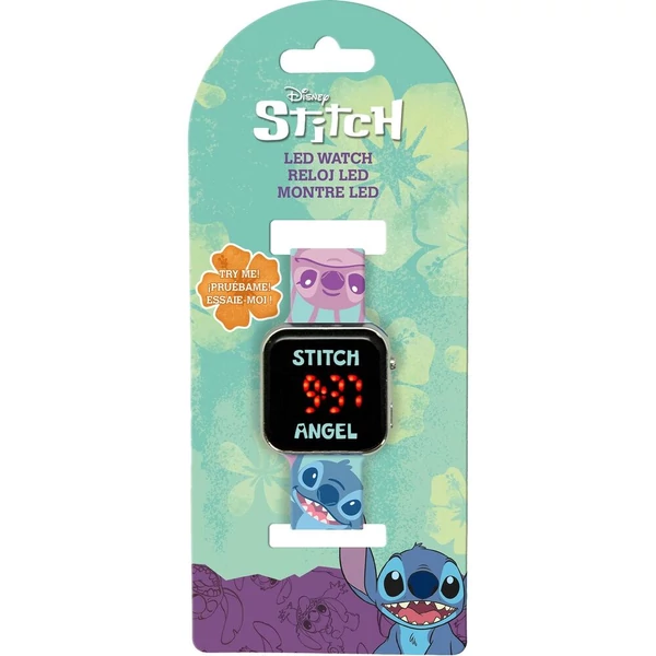 Disney Stitch LED karóra