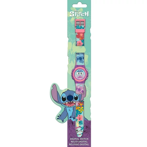 Disney Stitch digitális karóra