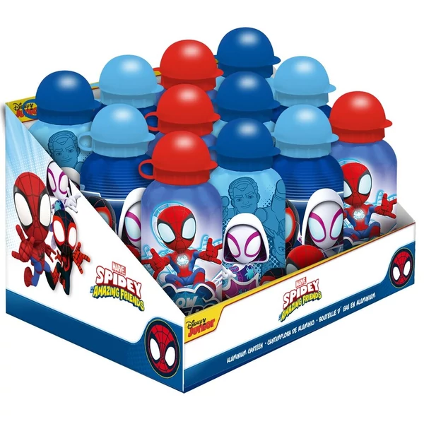 Marvel Spidey and His Amazing Friends válogatott alumínium kulacs 500ml