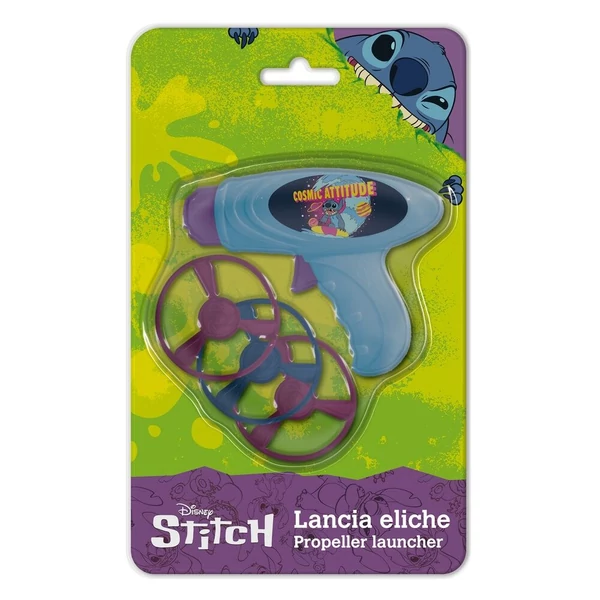 Disney Stitch propellervető játékpisztoly