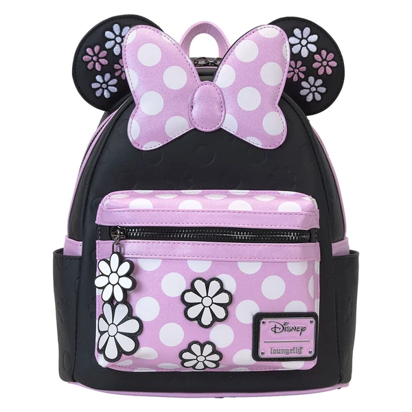 Loungefly Disney Minnie Floral Rock the Dots hátizsák
