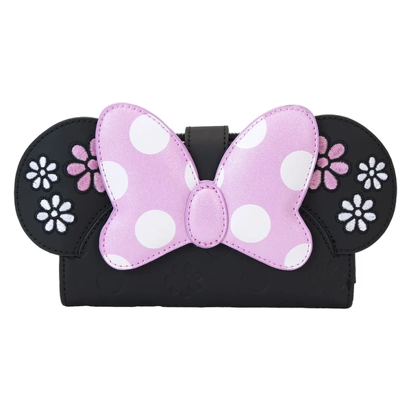 Loungefly Disney Minnie Floral Rock the Dots pénztárca