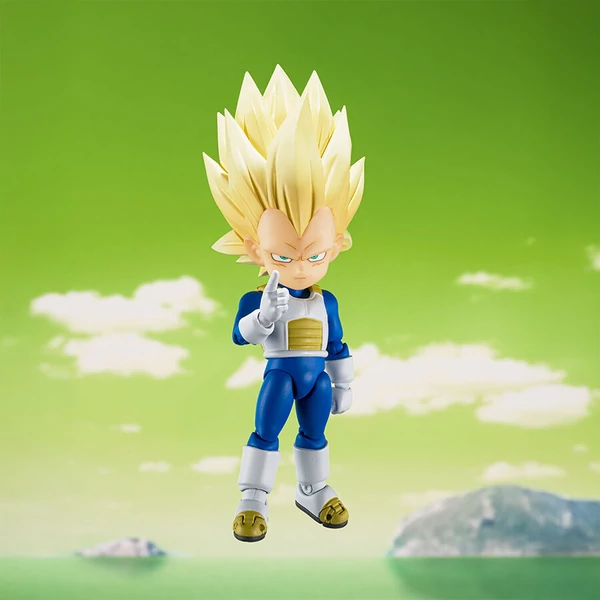 Dragon Ball Daima Vegeta Super Saiyan 3 S.H. Figuarts figura 7,5 cm