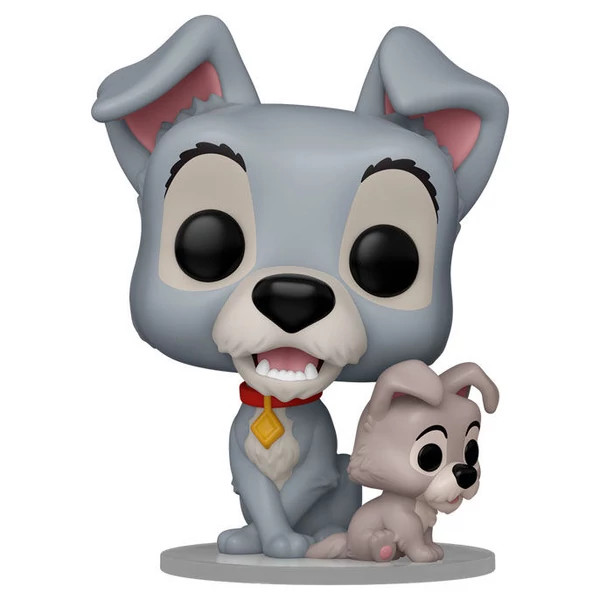 POP figura Disney Susi és Tekergő - Tekergő kiskutyával