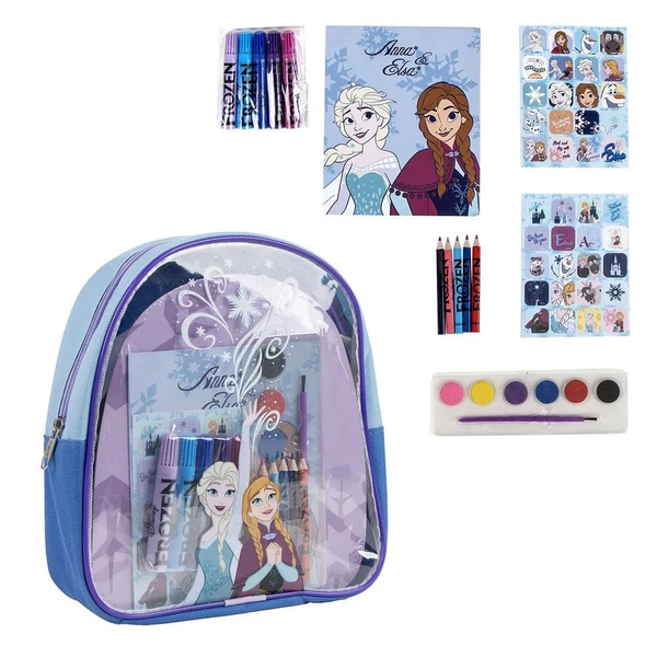 Disney Jégvarázs hátizsák írószer készlettel