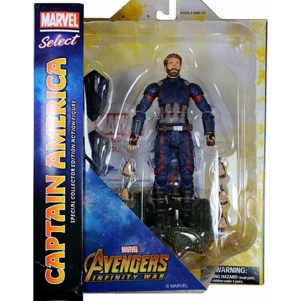 Marvel Avengers Amerika Kapitány csuklós figura 18 cm