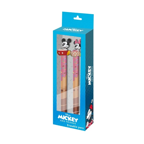 Disney Mickey és Minnie törölhető toll készlet (2 db)