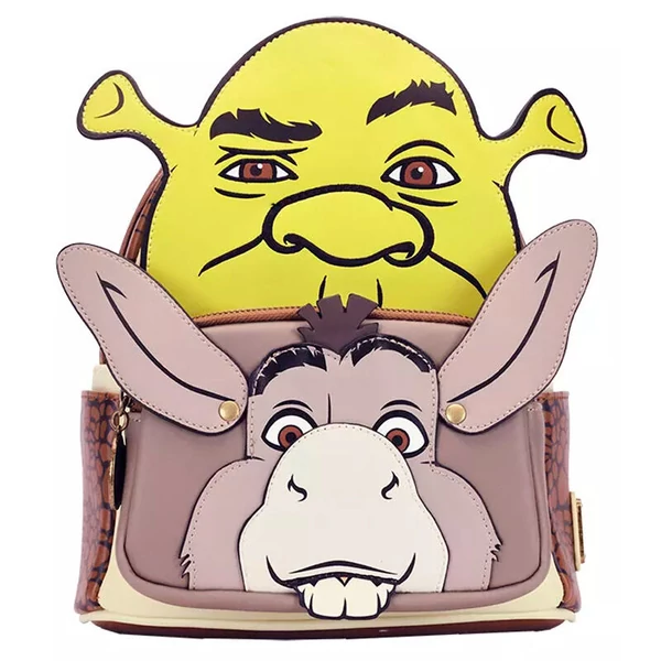 Loungefly Shrek - Shrek és Szamár hátizsák 31cm