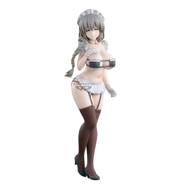 Uzaki-Chan Qants to Hang Out! Uzaki Tsuki Glitter & Glamours figura 27cm
