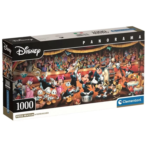 Disney Zenekar panoráma puzzle 1000 db-os