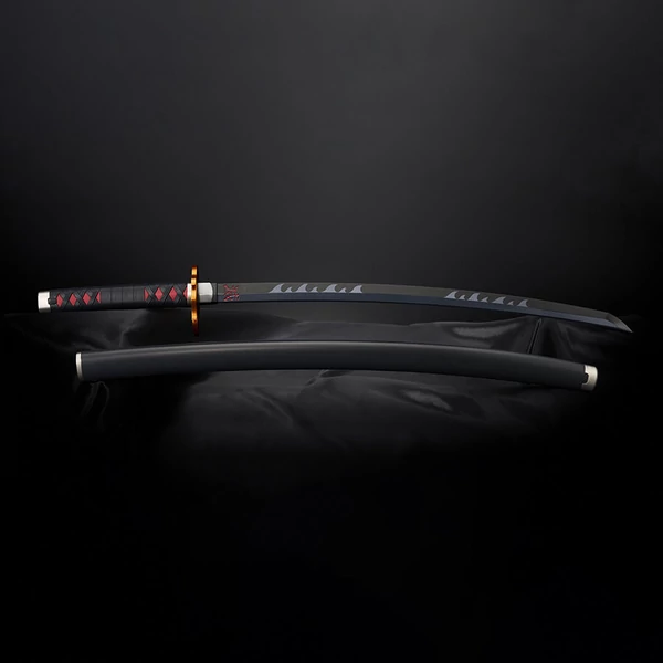 Demon Slayer Tanjiro Kamado és Kyojuro Rengoku kardmarkolat replika 88cm