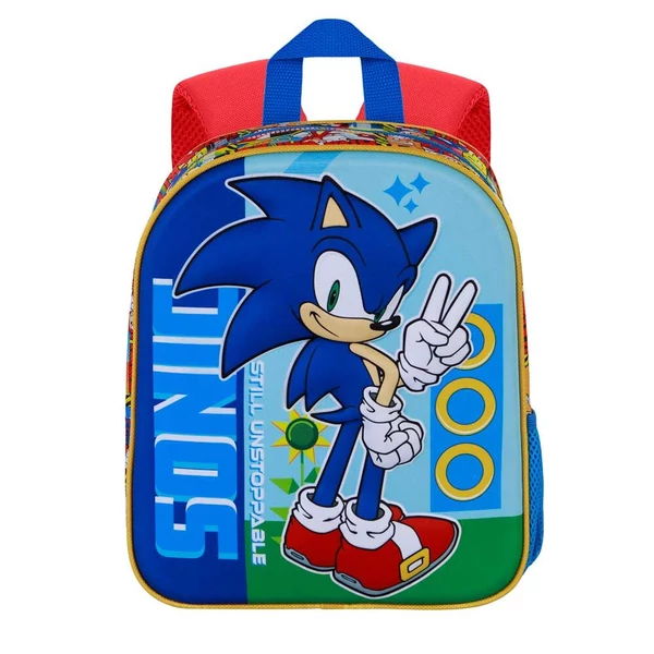 Sonic a sündisznó 3D hátizsák 31cm