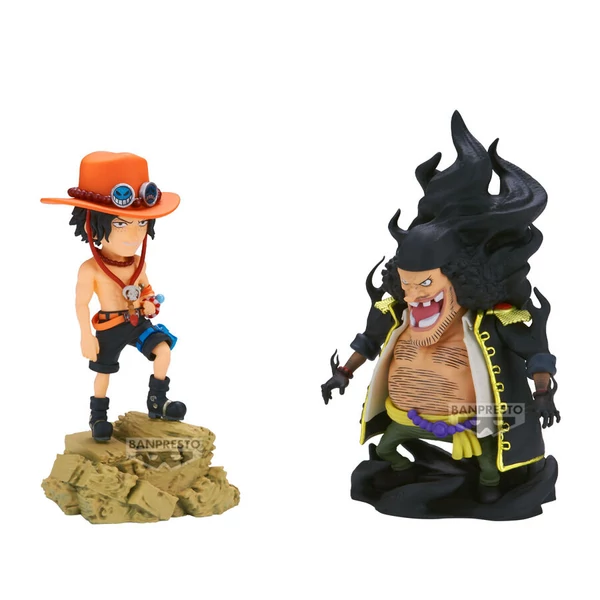 One Piece Portgas D. Ace vs Marshall D. Teach Log Stories figura 8 cm