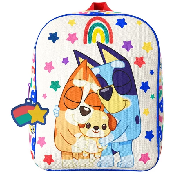 Bluey Rainbow hátizsák 30 cm
