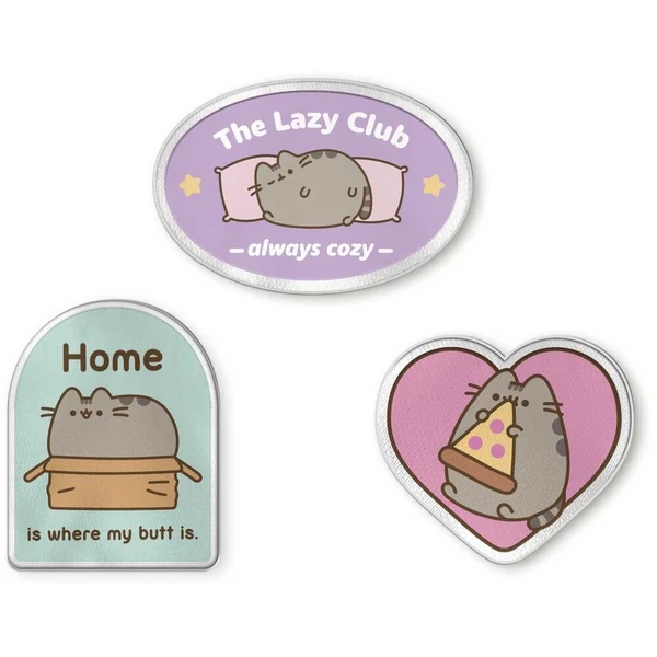 Pusheen 3 db-os felvarró készlet