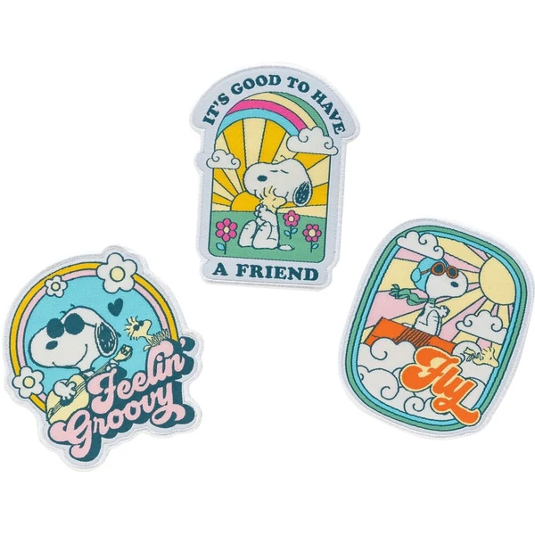 Snoopy 3 darabos felvarró szett
