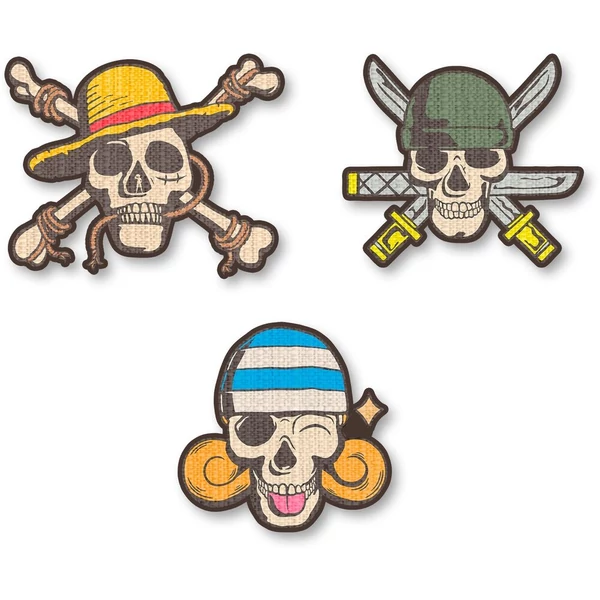 One Piece 3 db-os felvarró készlet