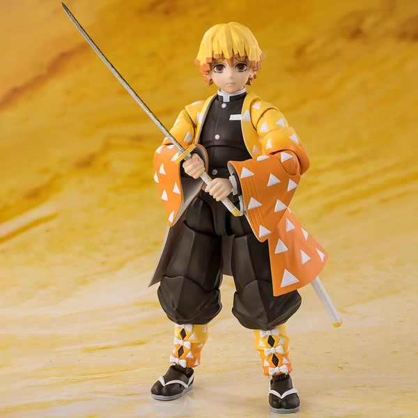 Demon Slayer Kimetsu no Yaiba Zenitsu Agatsuma S.H. Figuarts figura 14cm