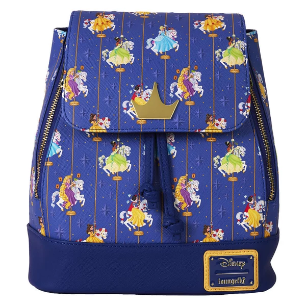 Loungefly Disney hercegnők körhinta hátizsák 26cm