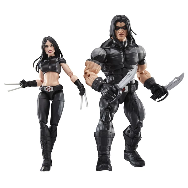 Marvel Legends X-Force X-23 & Warpath 2 darabos figurakészlet 15 cm