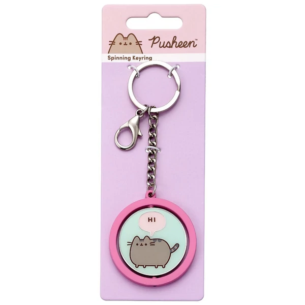 Pusheen Hi Bye kulcstartó
