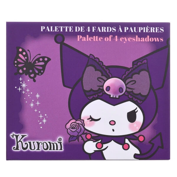 Hello Kitty Kuromi 4 színű sminkpaletta