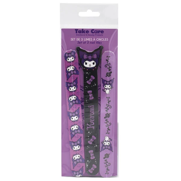 Hello Kitty Kuromi 3 db-os körömreszelő készlet