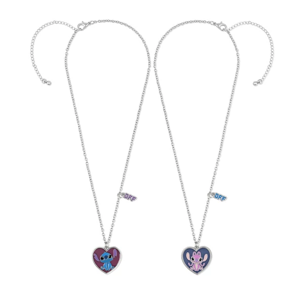 Disney Angel és Stitch 2 darabos nyaklánc szett