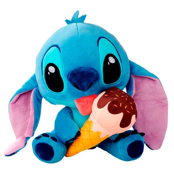 Disney Stitch fagylalt plüssfigura, 25 cm