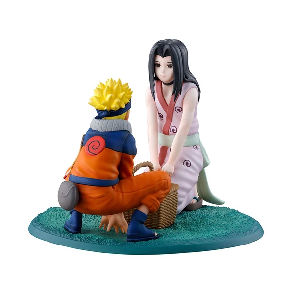 Naruto The Land of Waves Naruto Uzumaki & Haku Ichibansho figura 10cm