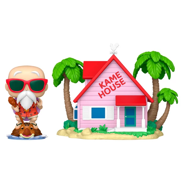 POP Town figura Dragon Ball Master Roshi a Kame háznál