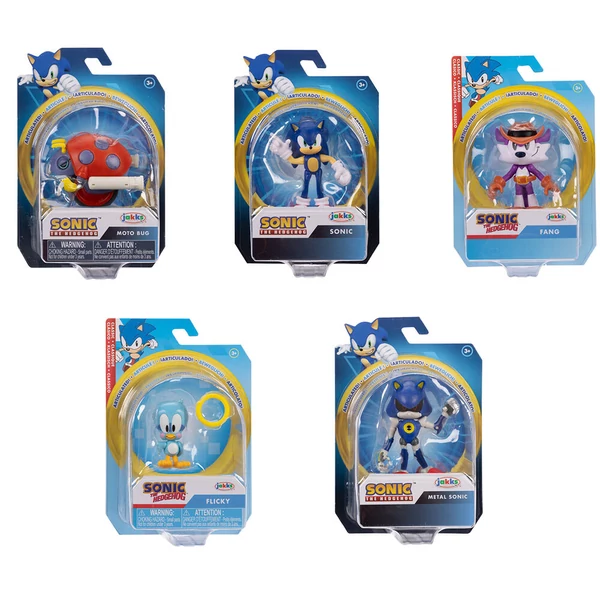 Sonic the Hedgehog 18. hullám válogatott figura