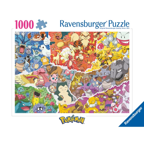 Pokemon puzzle 1000 db-os