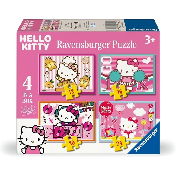Hello Kitty puzzle 12-16-20-24 db