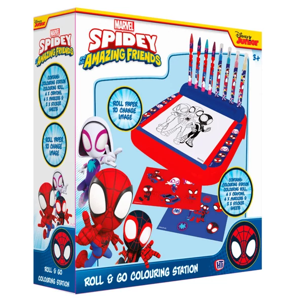 Marvel Spidey roll & go színező állomás