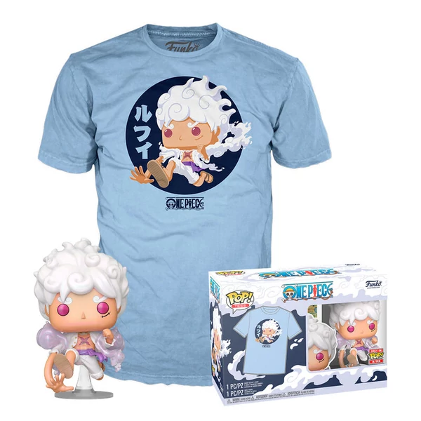 One Piece Luffy Fifth Gear Funko POP és póló szett