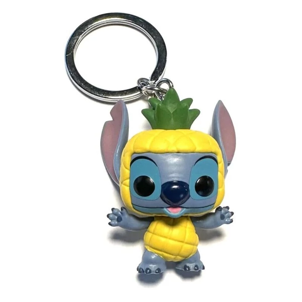Pocket POP Kulcstartó Disney Lilo és Stitch - Stitch ananászként