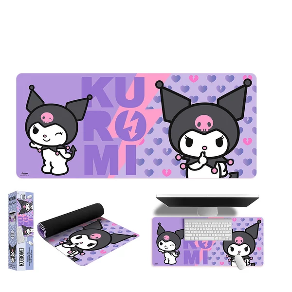 Hello Kitty Kuromi gamer asztali alátét