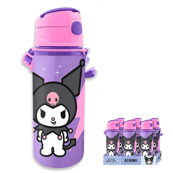 Hello Kitty Kuromi alumínium kulacs 600ml