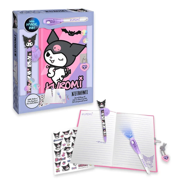 Hello Kitty Kuromi napló + varázstoll