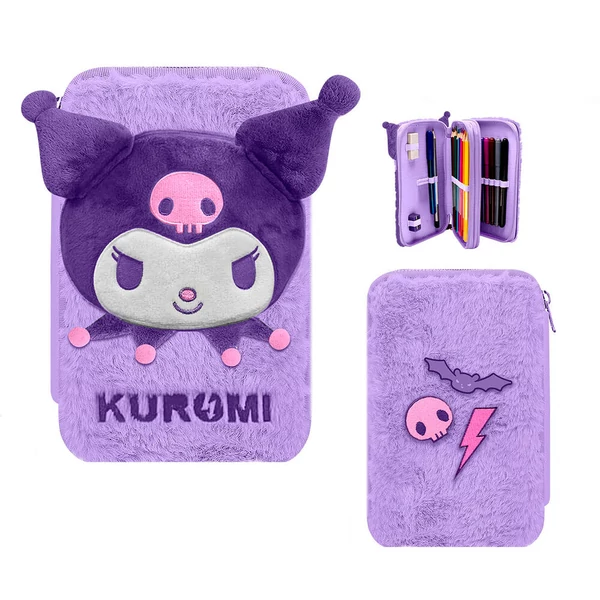 Hello Kitty Kuromi dupla tolltartó