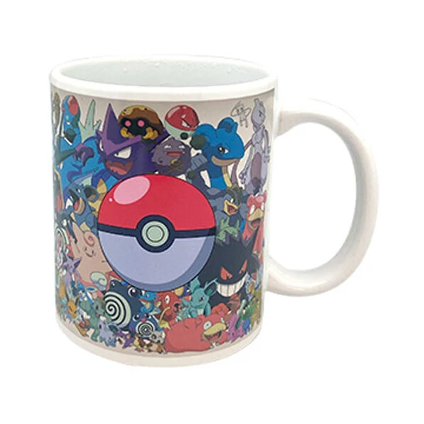 Pokémon színváltós bögre