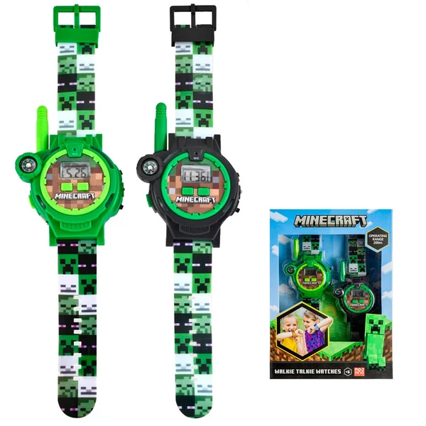 Minecraft adó-vevő karóra