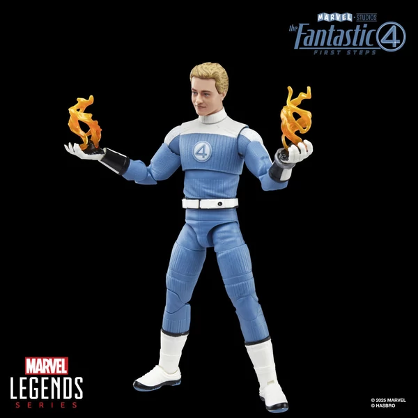 Marvel Fantasztikus Négyes Johnny Storm figura 15 cm