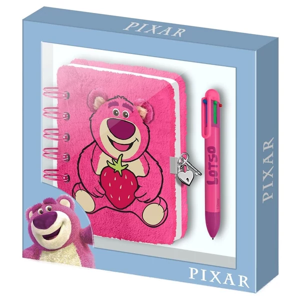 Disney Pixar Toy Story Lotso Eper Plüss napló + toll