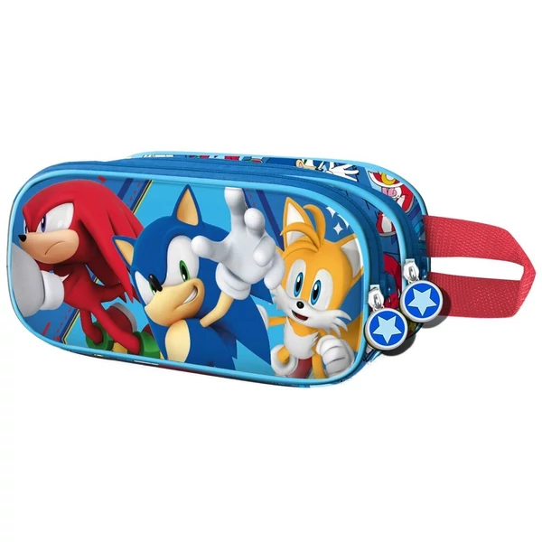 Sonic a sündisznó 'Heroes' dupla 3D tolltartó
