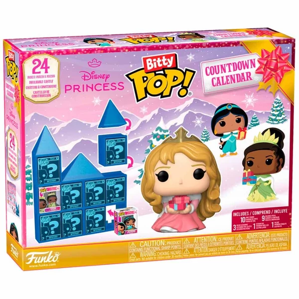 Bitty Pop Adventi Kalendárium – Disney Hercegnők