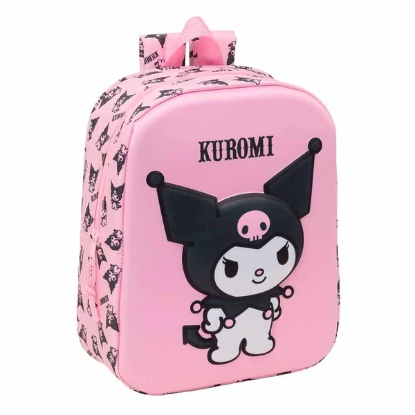 Hello Kitty Kuromi 3D hátizsák 27 cm